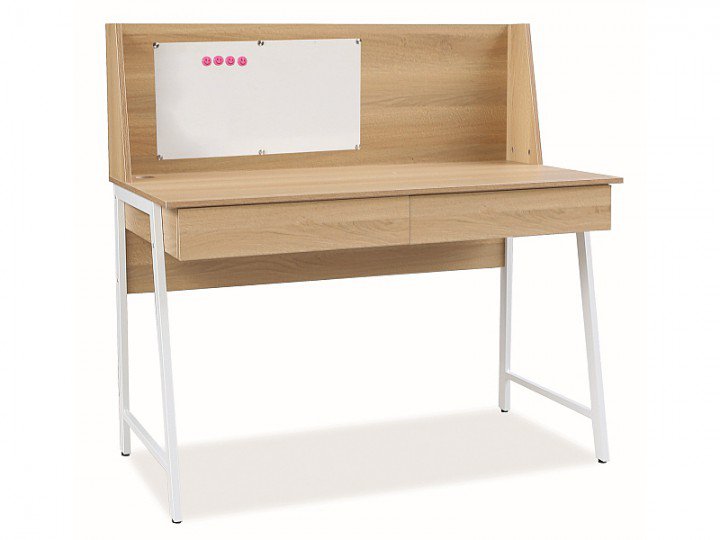 Стіл письмовий Signal B-195 Білий / Дуб